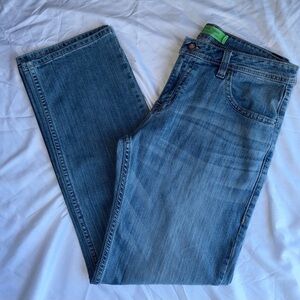 Rock and Roll Denim Men’s Pistol Straight Leg Jeans – 36x34 – Medium Wash